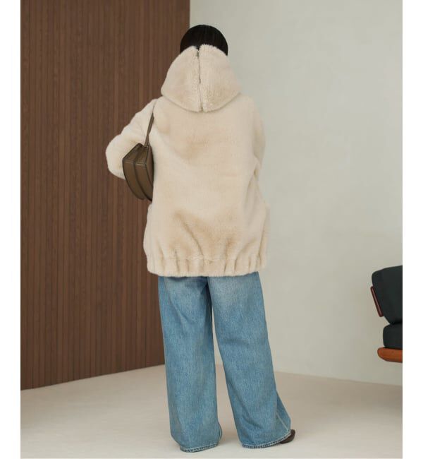 Plage「《一部店舗・WEB限定》Vegancode / ヴィ―ガンコード FAUX FUR ブルゾン」|その他|