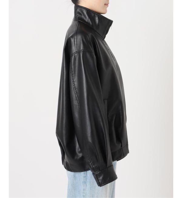 Plage「Leather like wash ブルゾン」|その他|