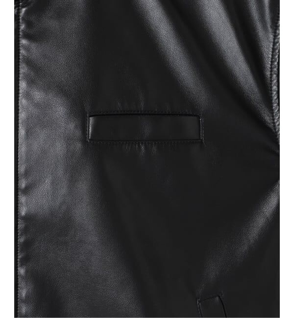 Plage「Leather like wash ブルゾン」|その他|