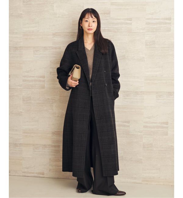 Plage「《予約》HAMILTON check chester コート」|チェスターコート|