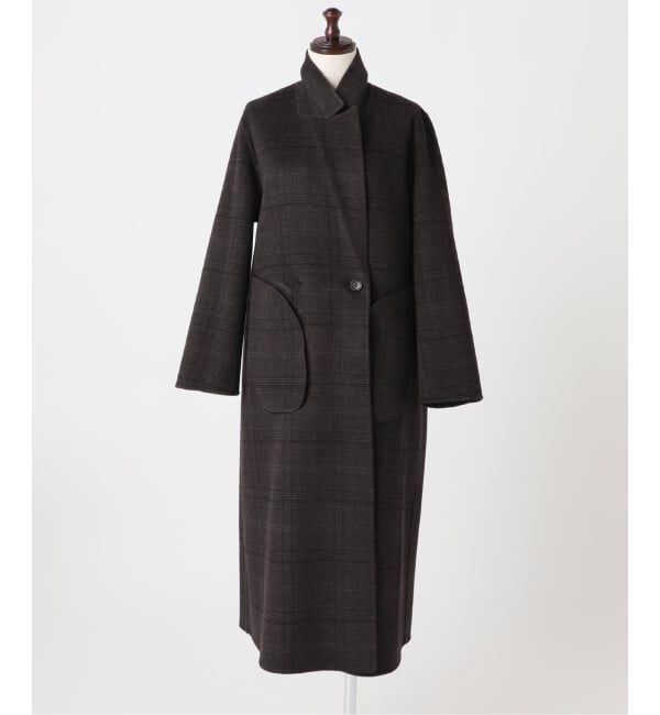 Plage「《予約》HAMILTON check chester コート」|チェスターコート|