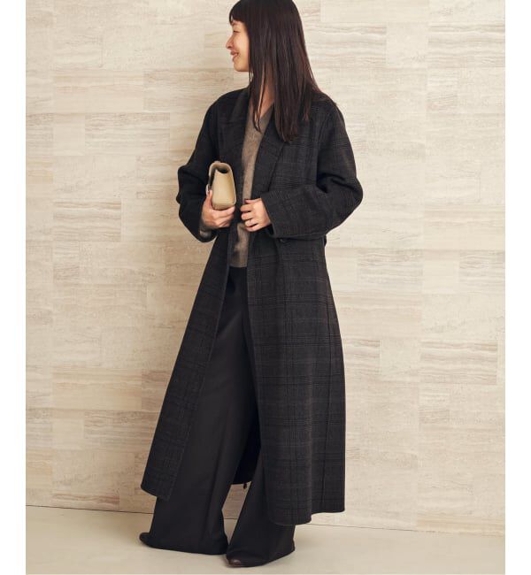 Plage「《予約》HAMILTON check chester コート」|チェスターコート|