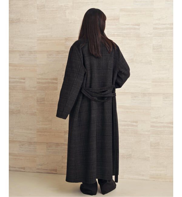 Plage「《予約》HAMILTON check chester コート」|チェスターコート|