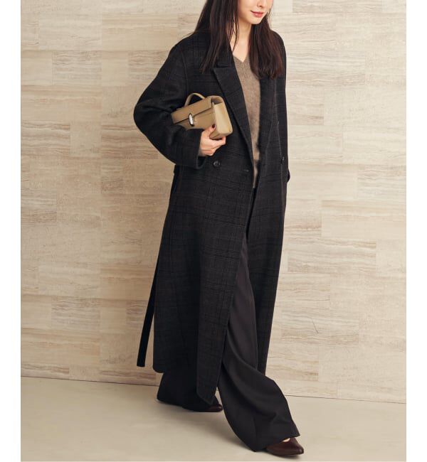Plage「《予約》HAMILTON check chester コート」|チェスターコート|