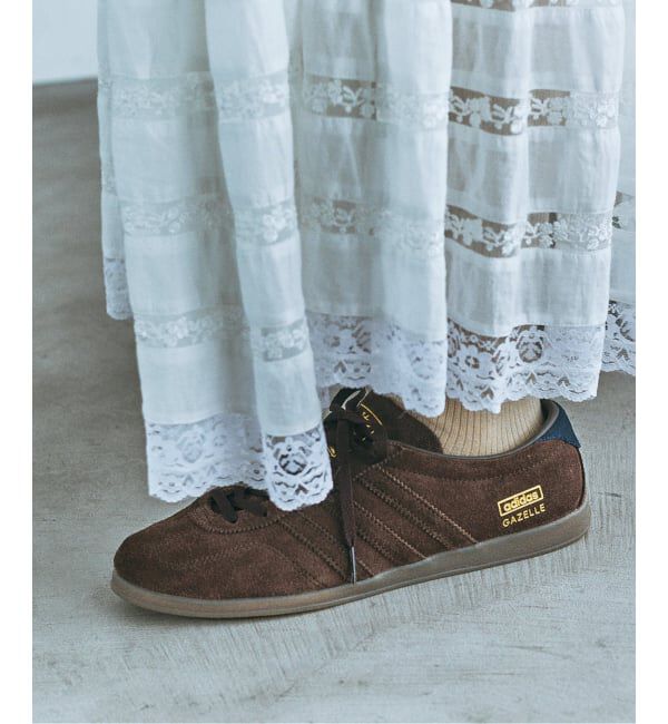 IENA「《予約》別注adidas Originals for EDI/IE GAZELLE LO PRO スニーカー」|スニーカー|