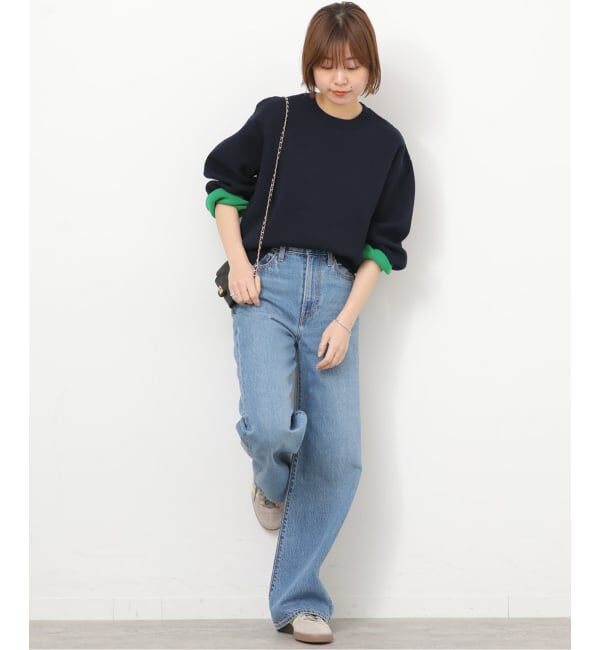JOURNAL STANDARD relume「《WEB限定追加 / 新色》ダブルニットコントラストプルオーバー」|ニット・セーター|