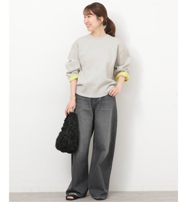 JOURNAL STANDARD relume「《WEB限定追加 / 新色》ダブルニットコントラストプルオーバー」|ニット・セーター|