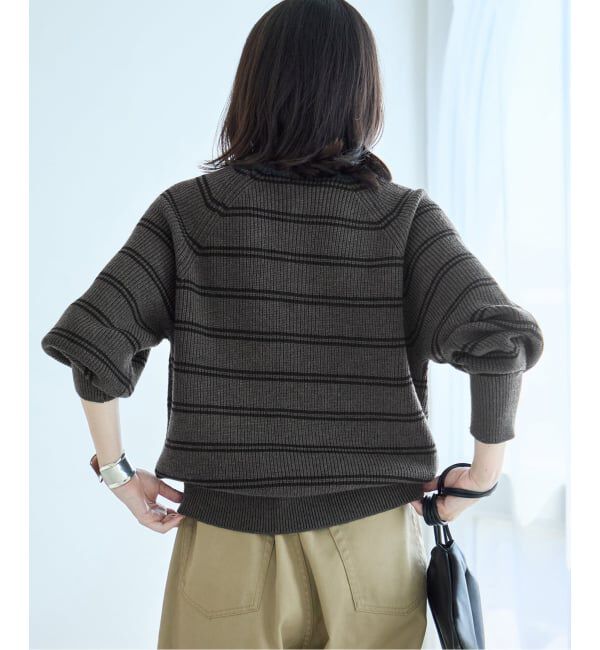 journal standard L'essage「《WEB限定カラー/追加予約3》パールスキッパープルオーバー」|ニット・セーター|