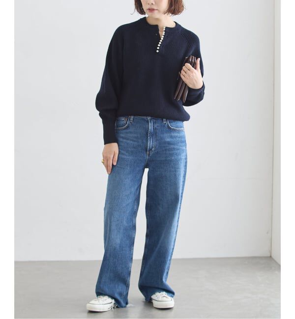 journal standard L'essage「《WEB限定カラー/追加予約3》パールスキッパープルオーバー」|ニット・セーター|
