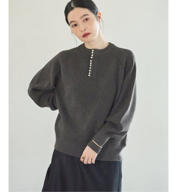 journal standard L'essage「《WEB限定カラー/追加予約3》パールスキッパープルオーバー」|ニット・セーター|
