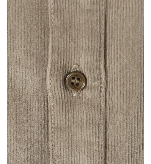 Spick and Span「《新色有り / 追加》コットンコーデュロイルーズシャツ」|シャツ・ブラウス|