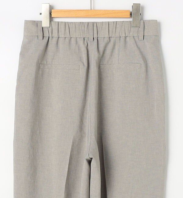 NOLLEY'S sophi「《セットアップ対応》ウォッシャブルブリーザブルシャンブレーセミワイドパンツ」|その他|