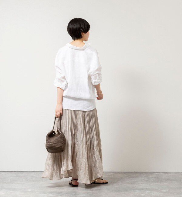 NOLLEY'S「【WEB限定】ウォッシャブルシアーチェックプリーツスカート」|スカート|