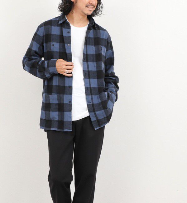 NOLLEY'S goodman「バッファローチェック シャツカバーオール 26AW」|シャツ・ブラウス|
