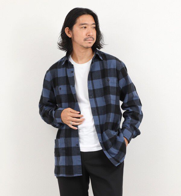 NOLLEY'S goodman「バッファローチェック シャツカバーオール 26AW」|シャツ・ブラウス|