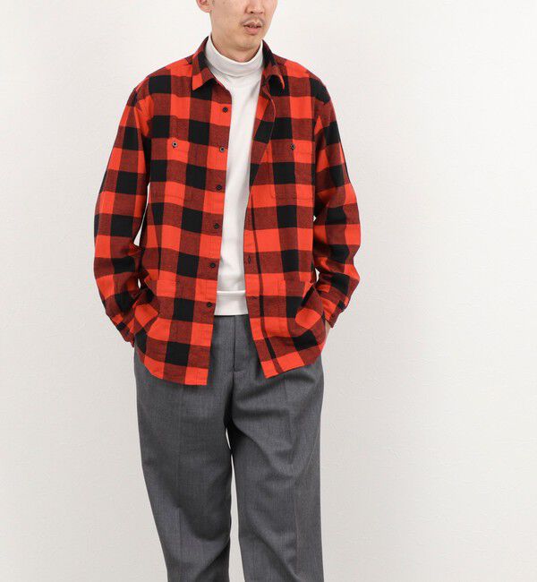 NOLLEY'S goodman「バッファローチェック シャツカバーオール 26AW」|シャツ・ブラウス|
