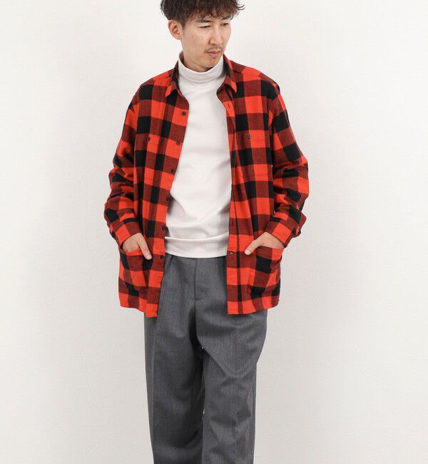 NOLLEY'S goodman「バッファローチェック シャツカバーオール 26AW」|シャツ・ブラウス|