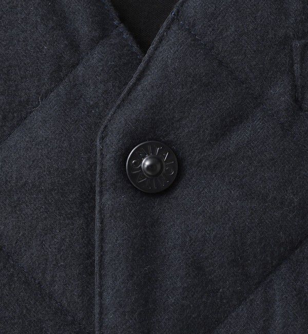 NOLLEY'S goodman「【TAION/タイオン】SINGLE SNAP BUTTON DOWN GILET BRUSHED TWILL 26AW」|ダウンベスト・ベスト|