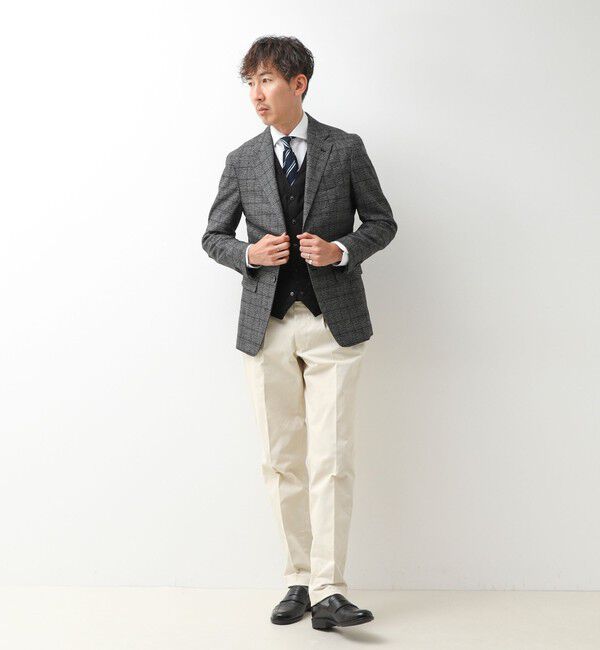 NOLLEY'S goodman「【TAION/タイオン】SINGLE SNAP BUTTON DOWN GILET BRUSHED TWILL 26AW」|ダウンベスト・ベスト|