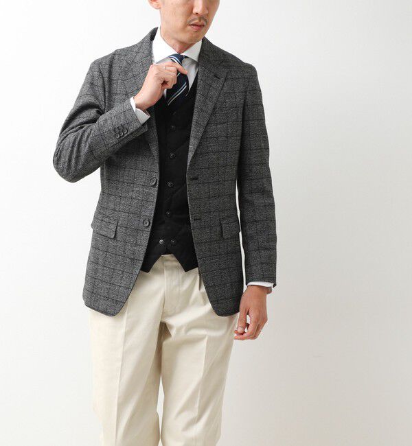 NOLLEY'S goodman「【TAION/タイオン】SINGLE SNAP BUTTON DOWN GILET BRUSHED TWILL 26AW」|ダウンベスト・ベスト|