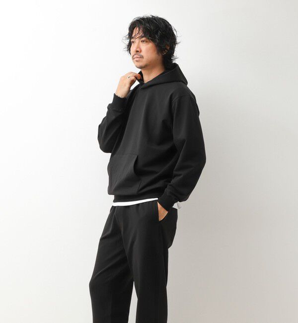 NOLLEY'S goodman「度詰ミニ裏毛ストレッチスウェットフーディー 26AW」|パーカー|