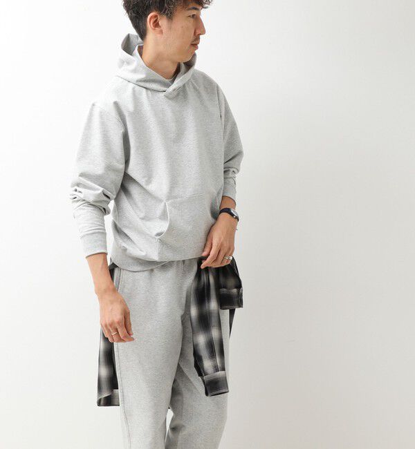 NOLLEY'S goodman「度詰ミニ裏毛ストレッチスウェットフーディー 26AW」|パーカー|