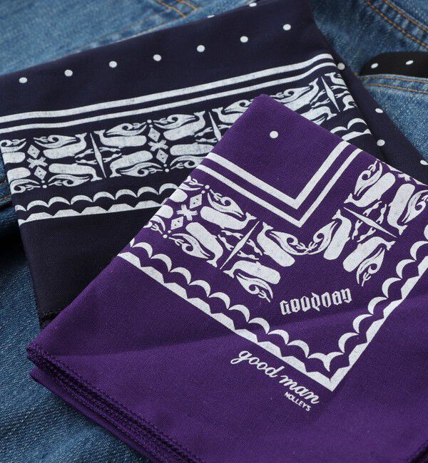 NOLLEY'S goodman「Ambigram goodman bandana」|ハンカチ|
