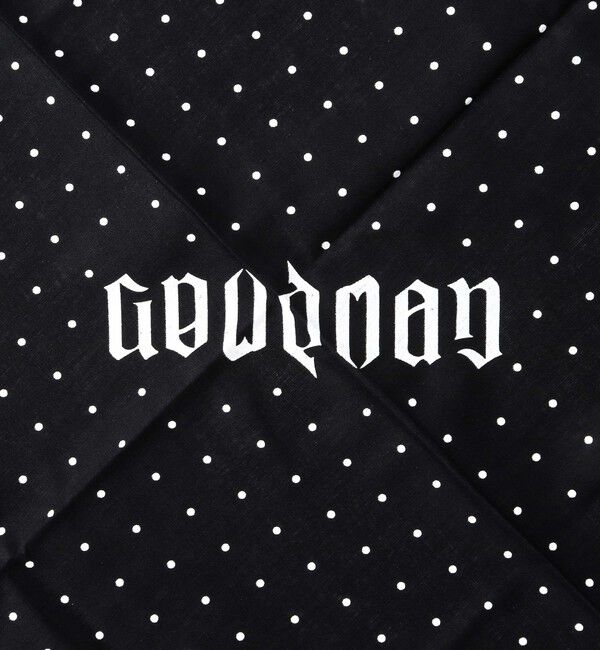 NOLLEY'S goodman「Ambigram goodman bandana」|ハンカチ|