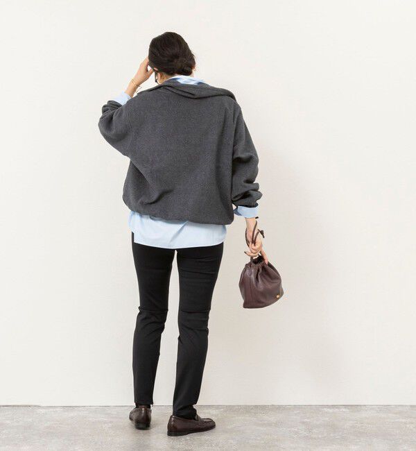 NOLLEY'S sophi「【サマになる】ウォッシャブルOTONAフリースハーフZIP プルオーバー」|Tシャツ・カットソー|