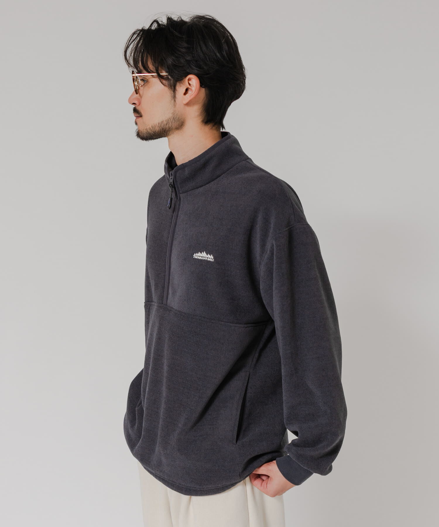 URBAN RESEARCH「『別注』THOUSAND MILE&times;URBAN RESEARCH ﾆｯﾄﾌﾘｰｽﾊｰﾌｼﾞｯﾌﾟﾌﾟﾙｵ 」|その他|