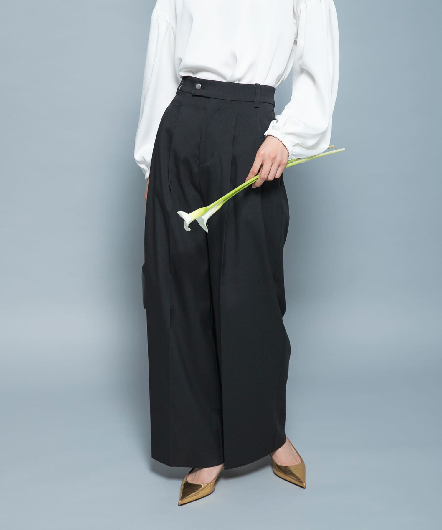 URBAN RESEARCH ROSSO「防シワシャンブレーツイルタックパンツ」|その他|
