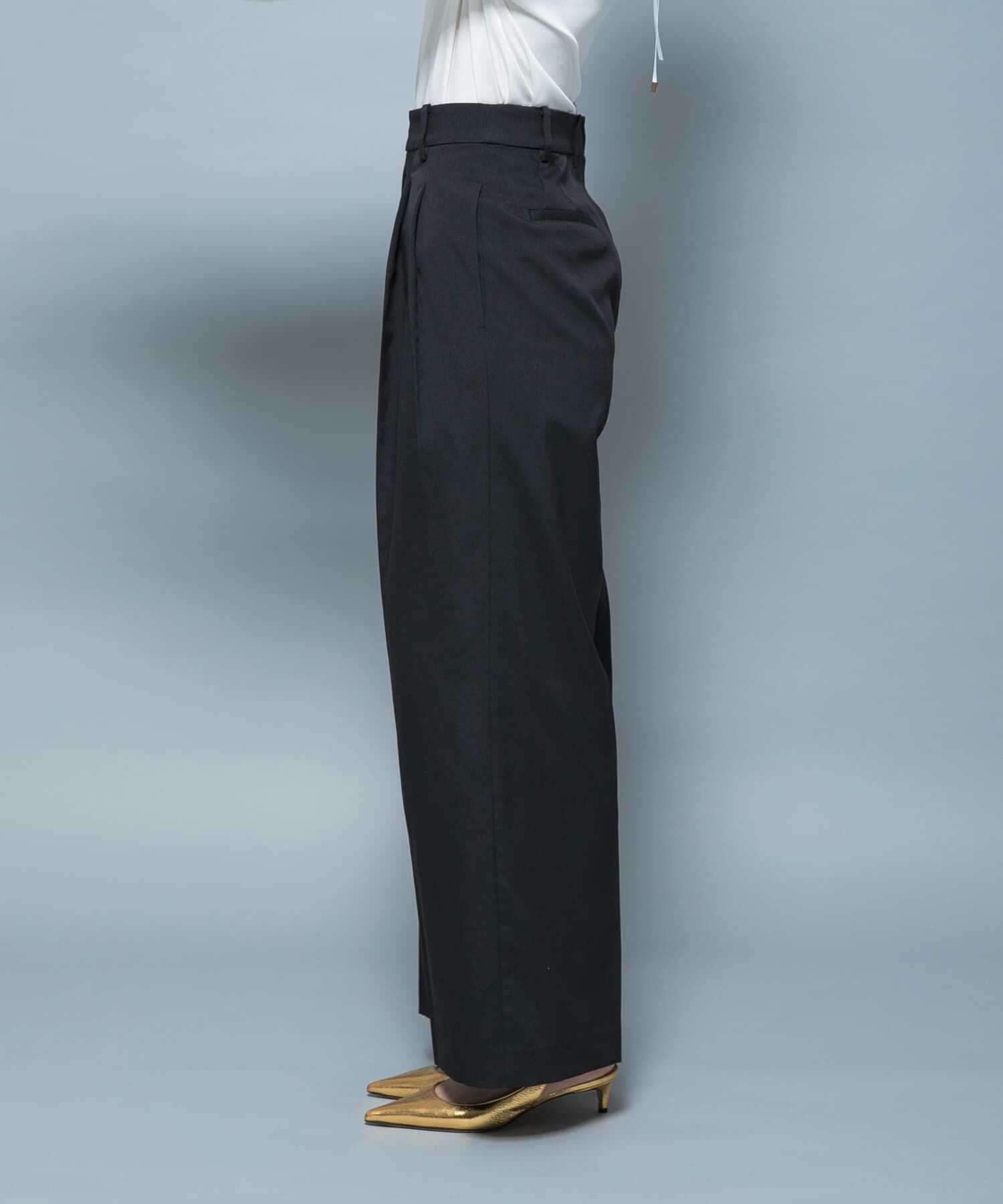 URBAN RESEARCH ROSSO「防シワシャンブレーツイルタックパンツ」|その他|