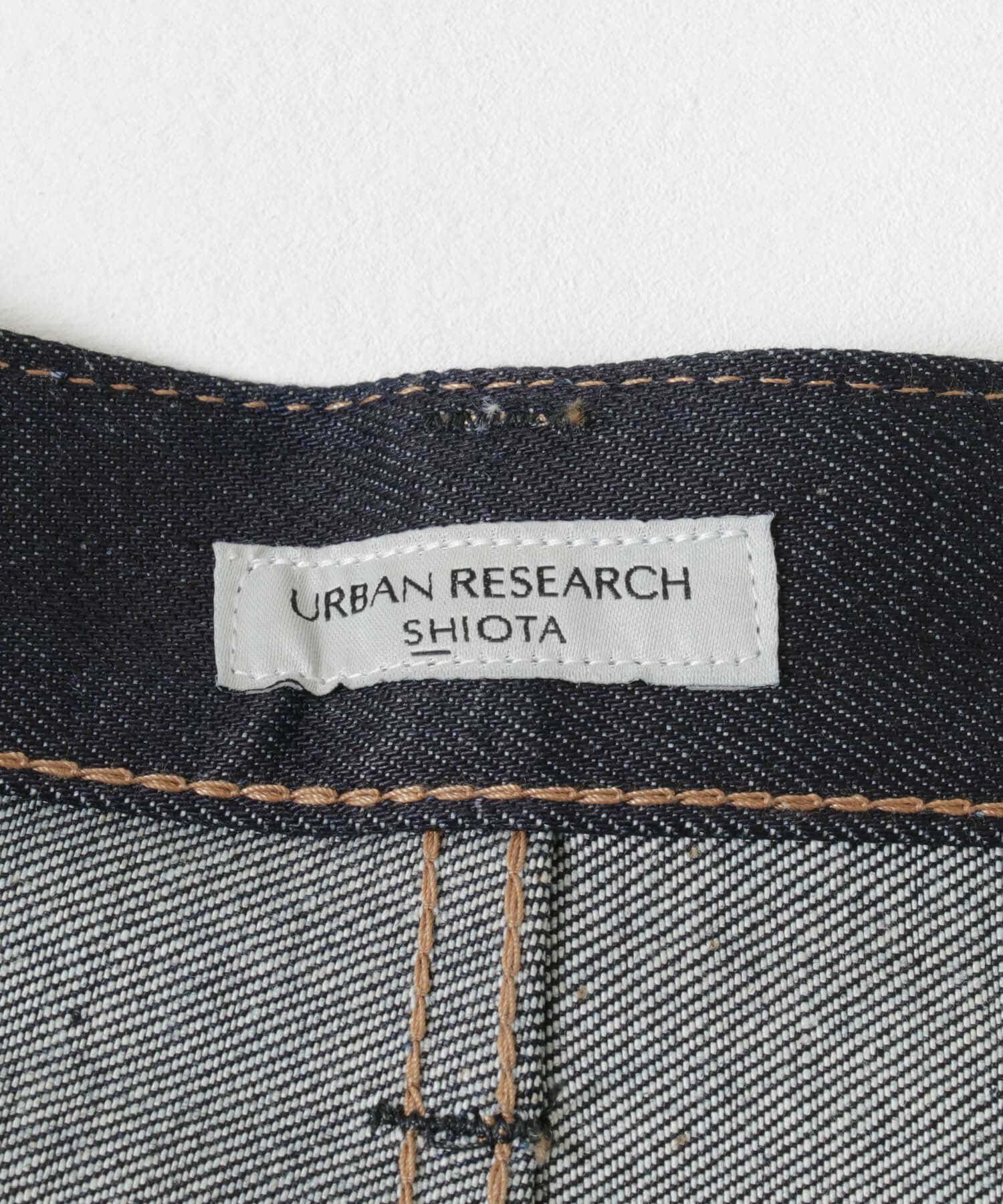 URBAN RESEARCH「SHIOTA　スーピマDENIM PANTSワイド#BOB」|デニム|