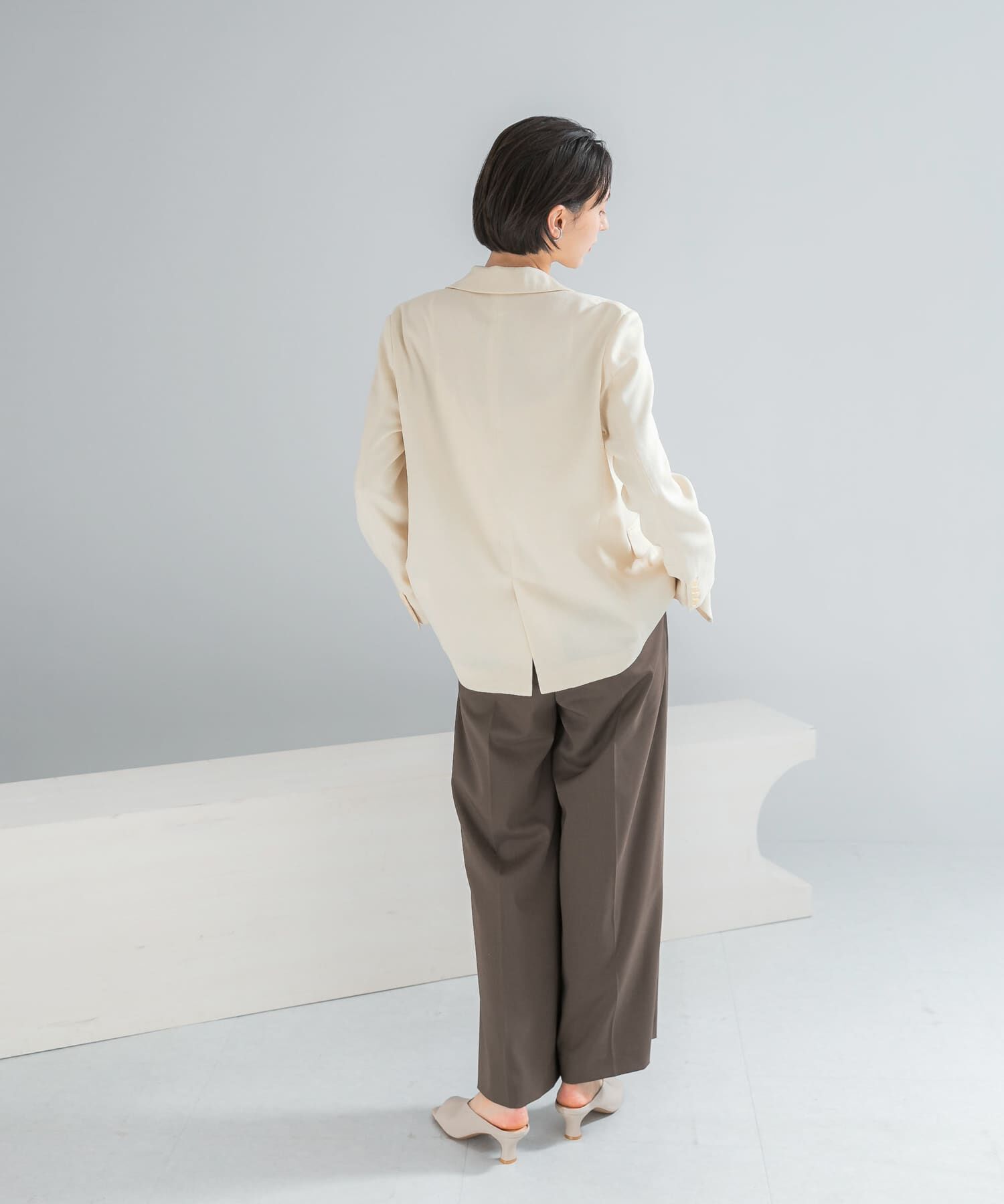 URBAN RESEARCH ROSSO「リネンライクシングルテーラードジャケット」|その他|