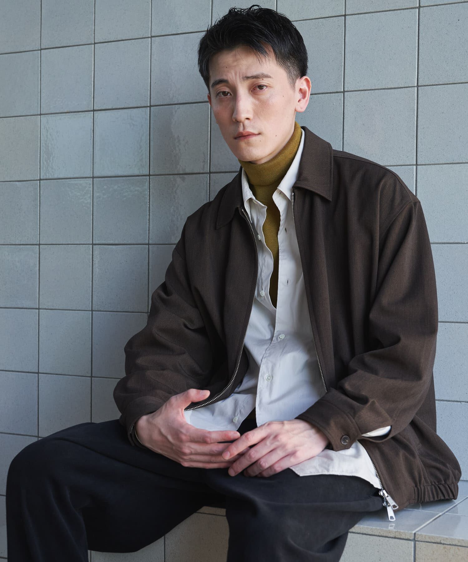 URBAN RESEARCH DOORS「『XLサイズ/WEB限定』『UR TECH』 完声ジップブルゾン 26AW」|ブルゾン・スタジャン|