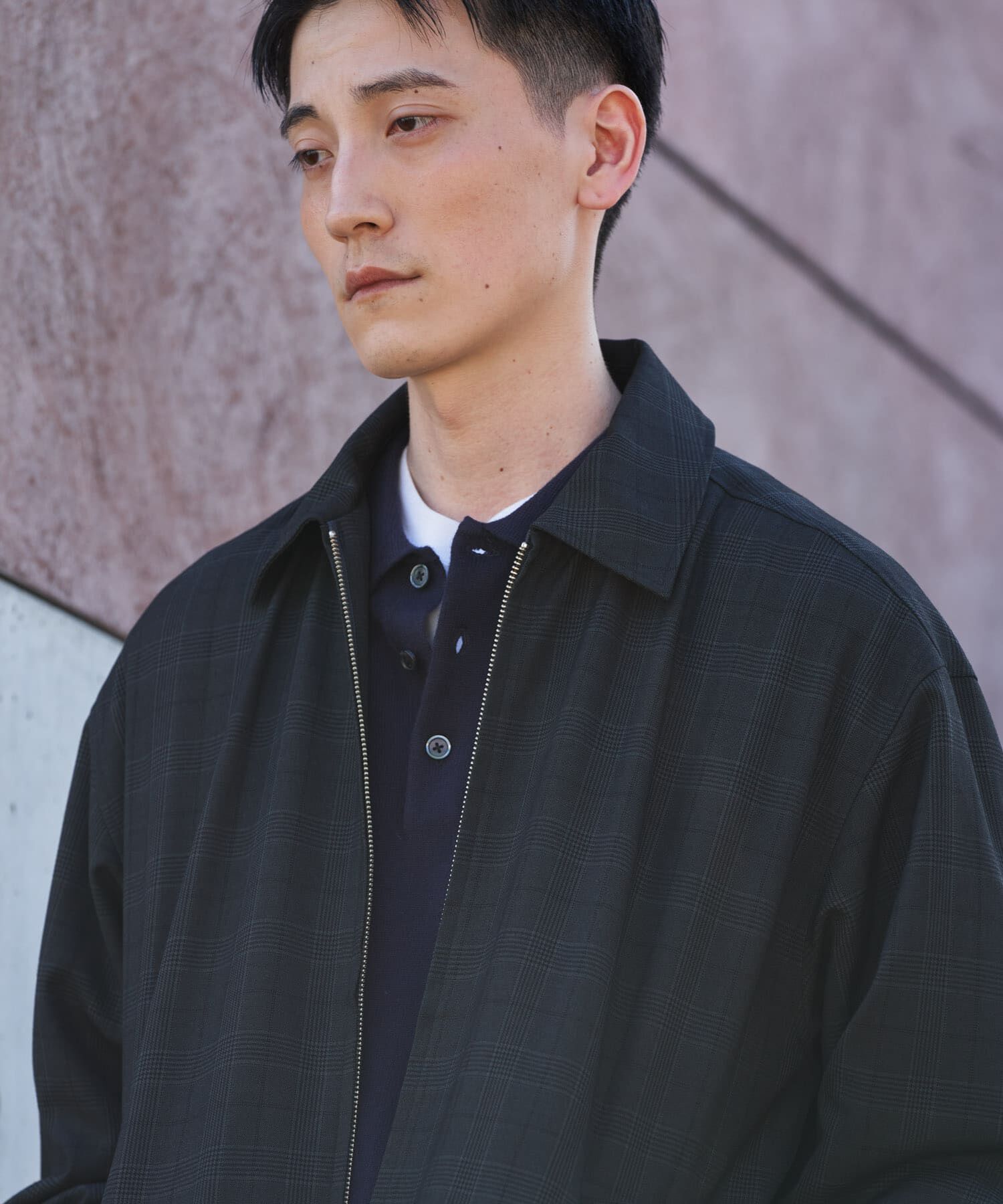 URBAN RESEARCH DOORS「『XLサイズ/WEB限定』『UR TECH』 完声ジップブルゾン 26AW」|ブルゾン・スタジャン|