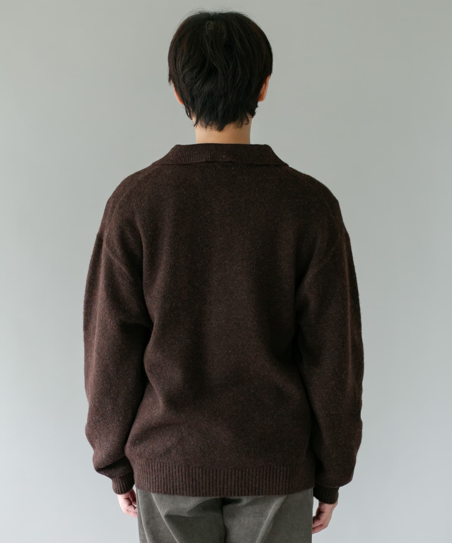 URBAN RESEARCH DOORS「『WEB限定』ウール混もちもちシャツカーディガン 26AW」|カーディガン|