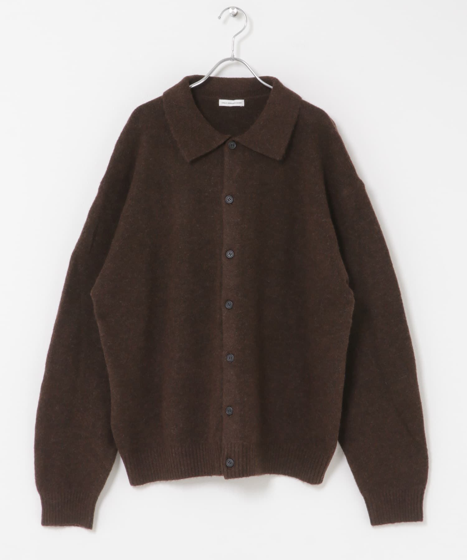 URBAN RESEARCH DOORS「『WEB限定』ウール混もちもちシャツカーディガン 26AW」|カーディガン|