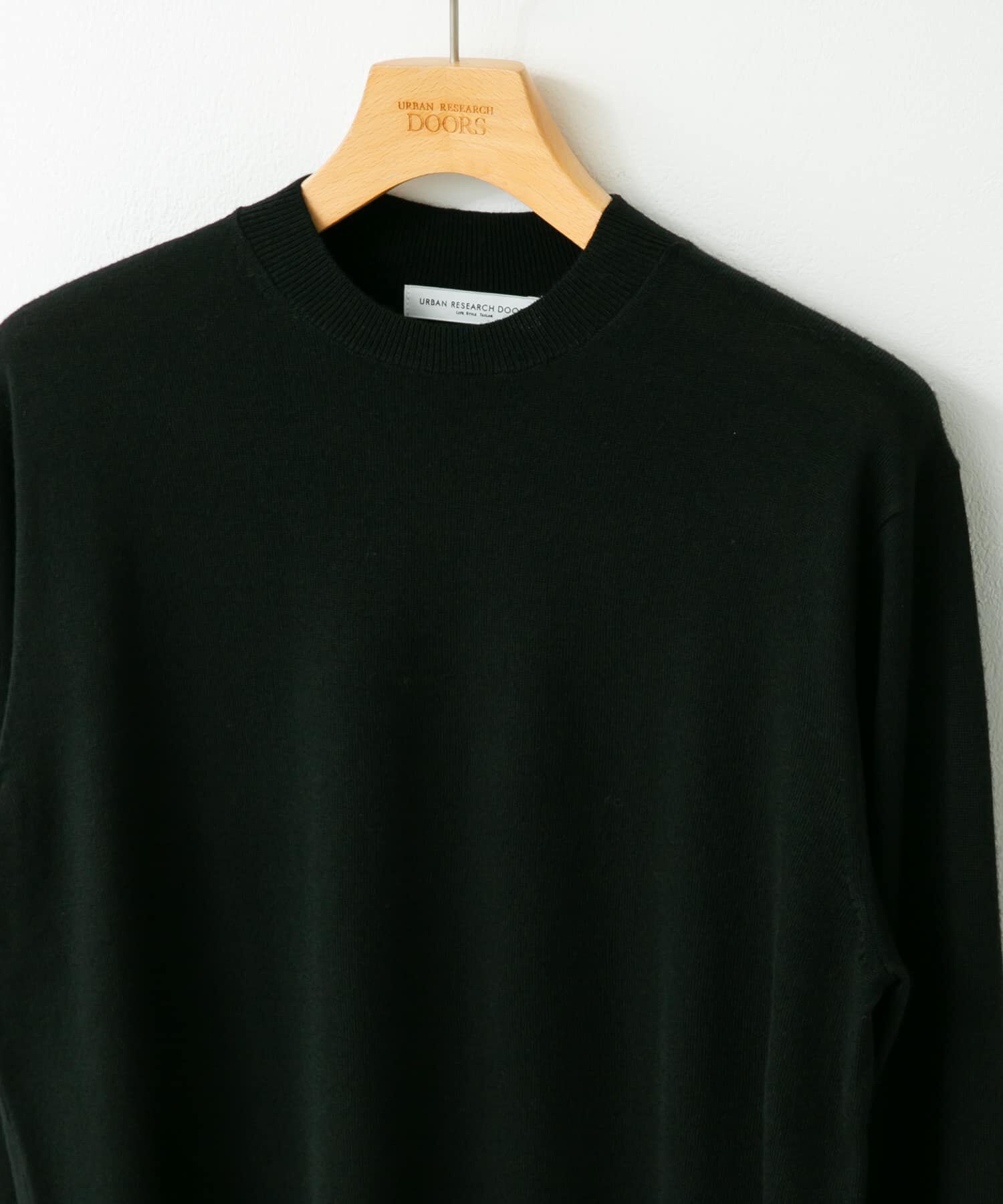 URBAN RESEARCH DOORS「LIFE STYLE TAILOR　マシンウォッシャブルハイゲージクルーニット」|その他|