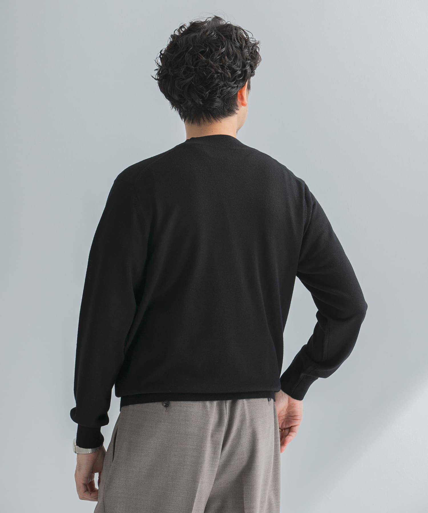 URBAN RESEARCH DOORS「LIFE STYLE TAILOR　マシンウォッシャブルハイゲージクルーニット」|その他|