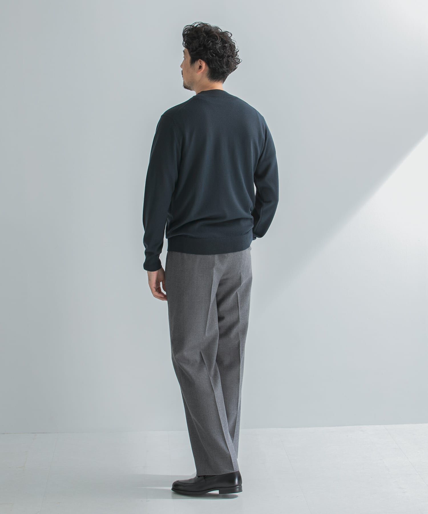URBAN RESEARCH DOORS「LIFE STYLE TAILOR　マシンウォッシャブルハイゲージクルーニット」|その他|