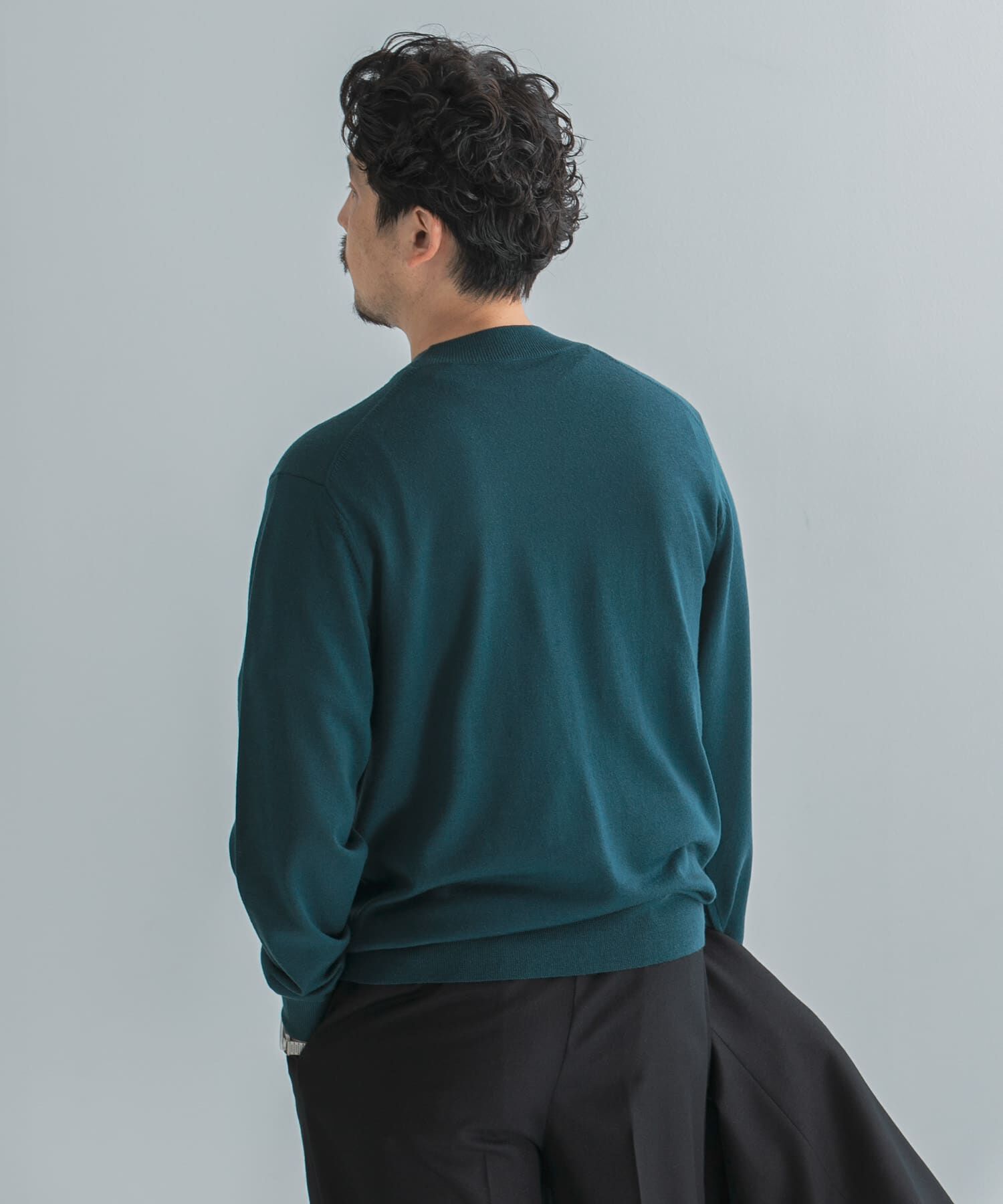 URBAN RESEARCH DOORS「LIFE STYLE TAILOR　マシンウォッシャブルハイゲージクルーニット」|その他|
