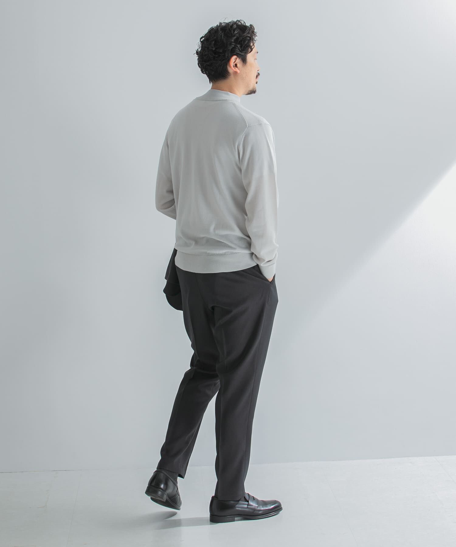 URBAN RESEARCH DOORS「LIFE STYLE TAILOR　マシンウォッシャブルハイゲージモックニット」|その他|