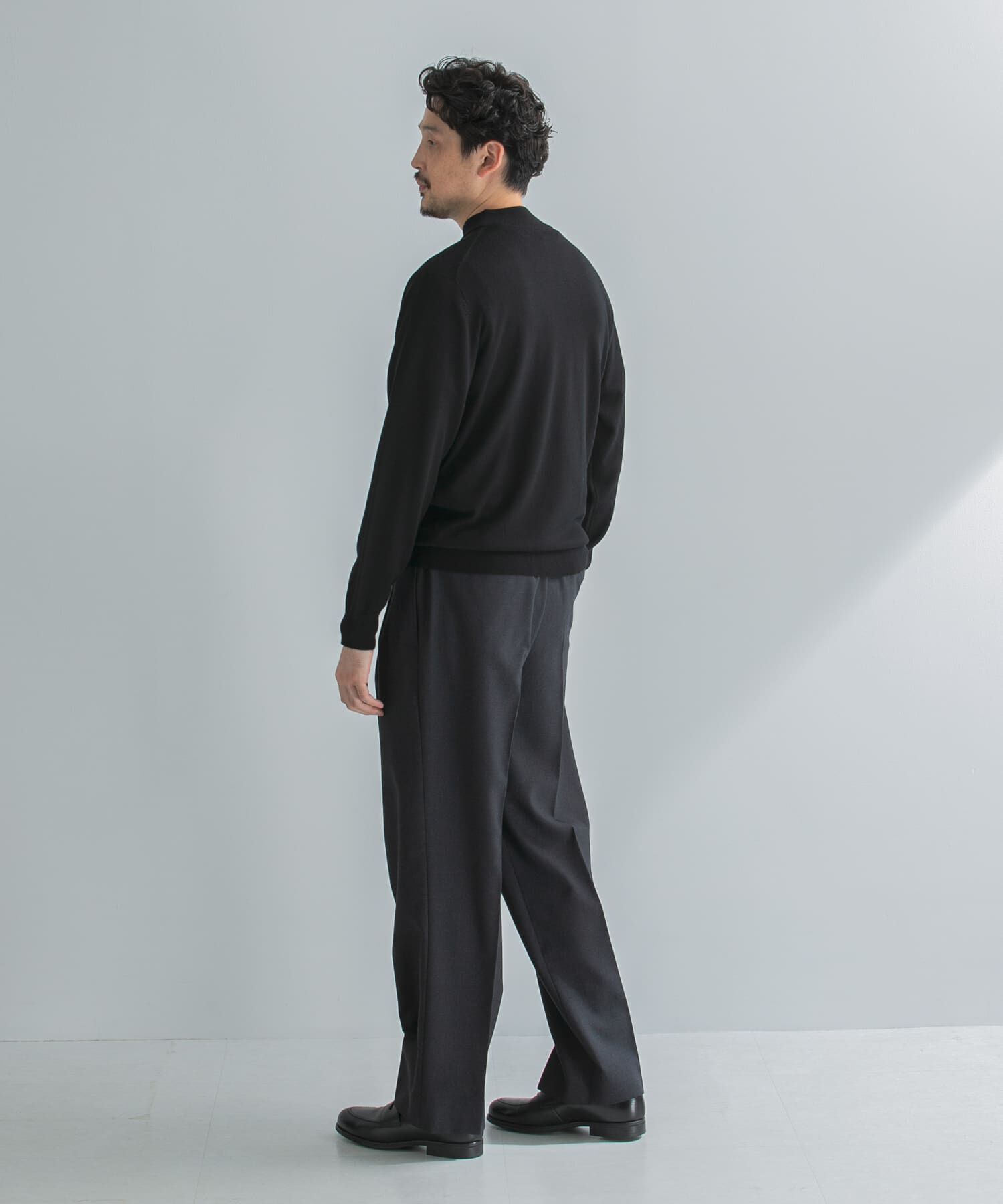 URBAN RESEARCH DOORS「LIFE STYLE TAILOR　マシンウォッシャブルハイゲージモックニット」|その他|
