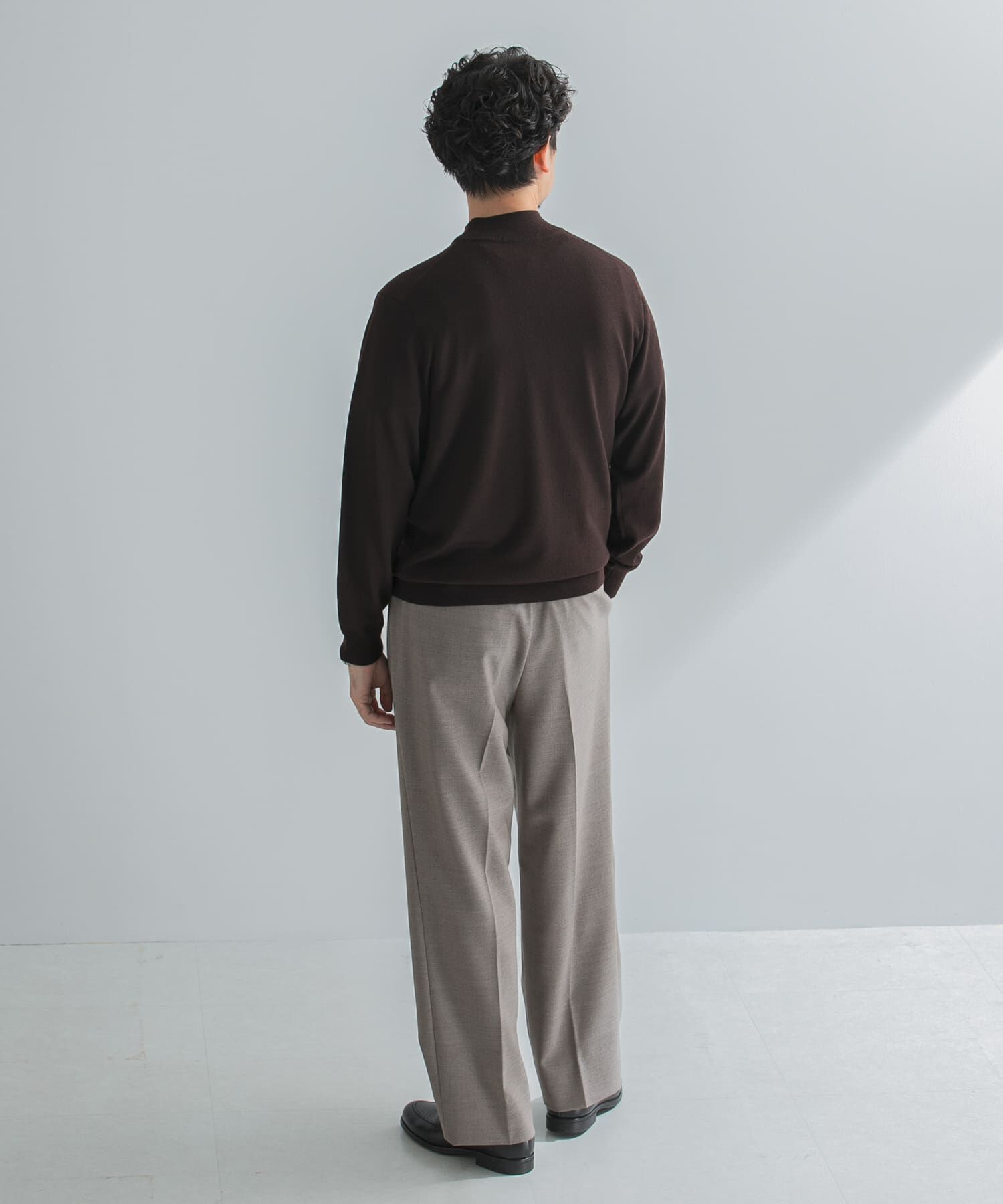 URBAN RESEARCH DOORS「LIFE STYLE TAILOR　マシンウォッシャブルハイゲージモックニット」|その他|