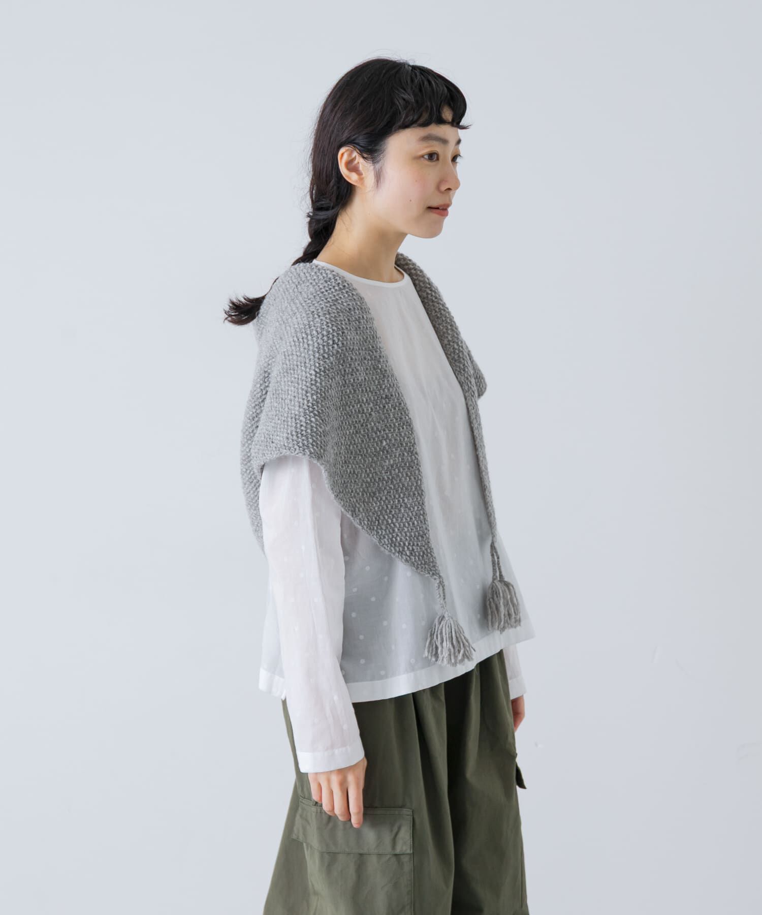かぐれ「フロッキードットプルオーバー」|シャツ・ブラウス|