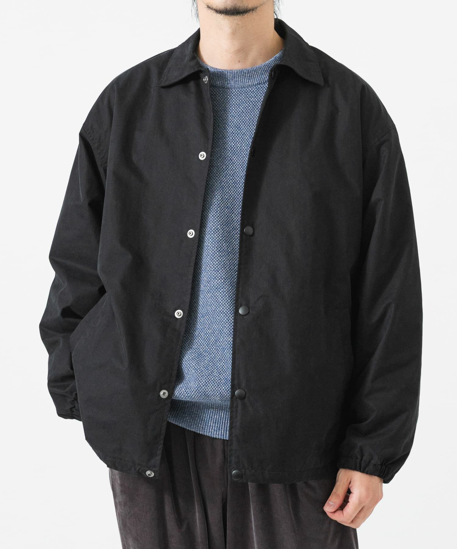 URBAN RESEARCH「COTTON NYLON COACH JACKET」|ブルゾン・スタジャン|