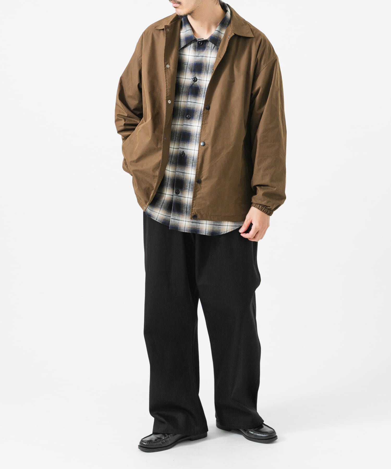 URBAN RESEARCH「COTTON NYLON COACH JACKET」|ブルゾン・スタジャン|