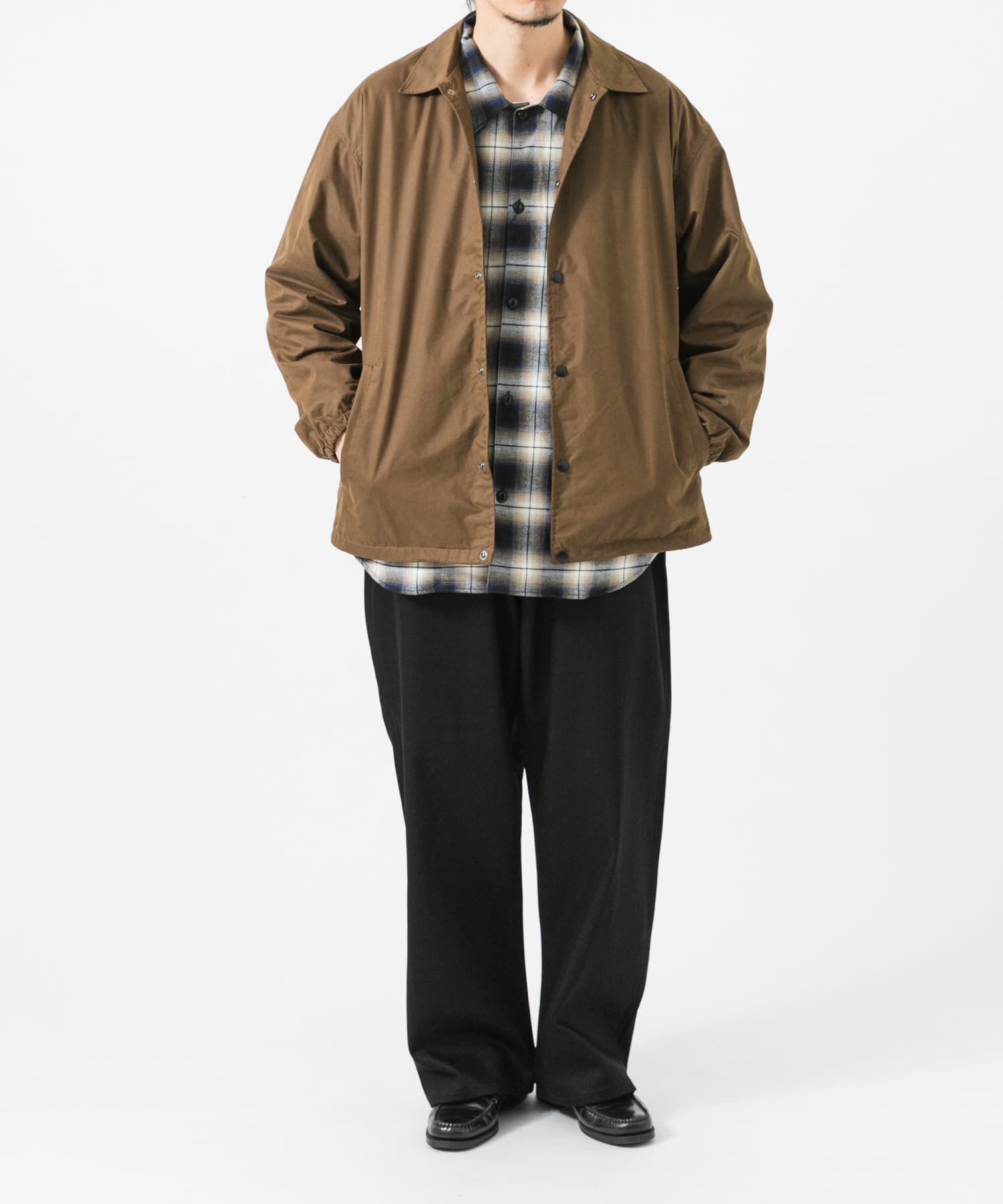 URBAN RESEARCH「COTTON NYLON COACH JACKET」|ブルゾン・スタジャン|