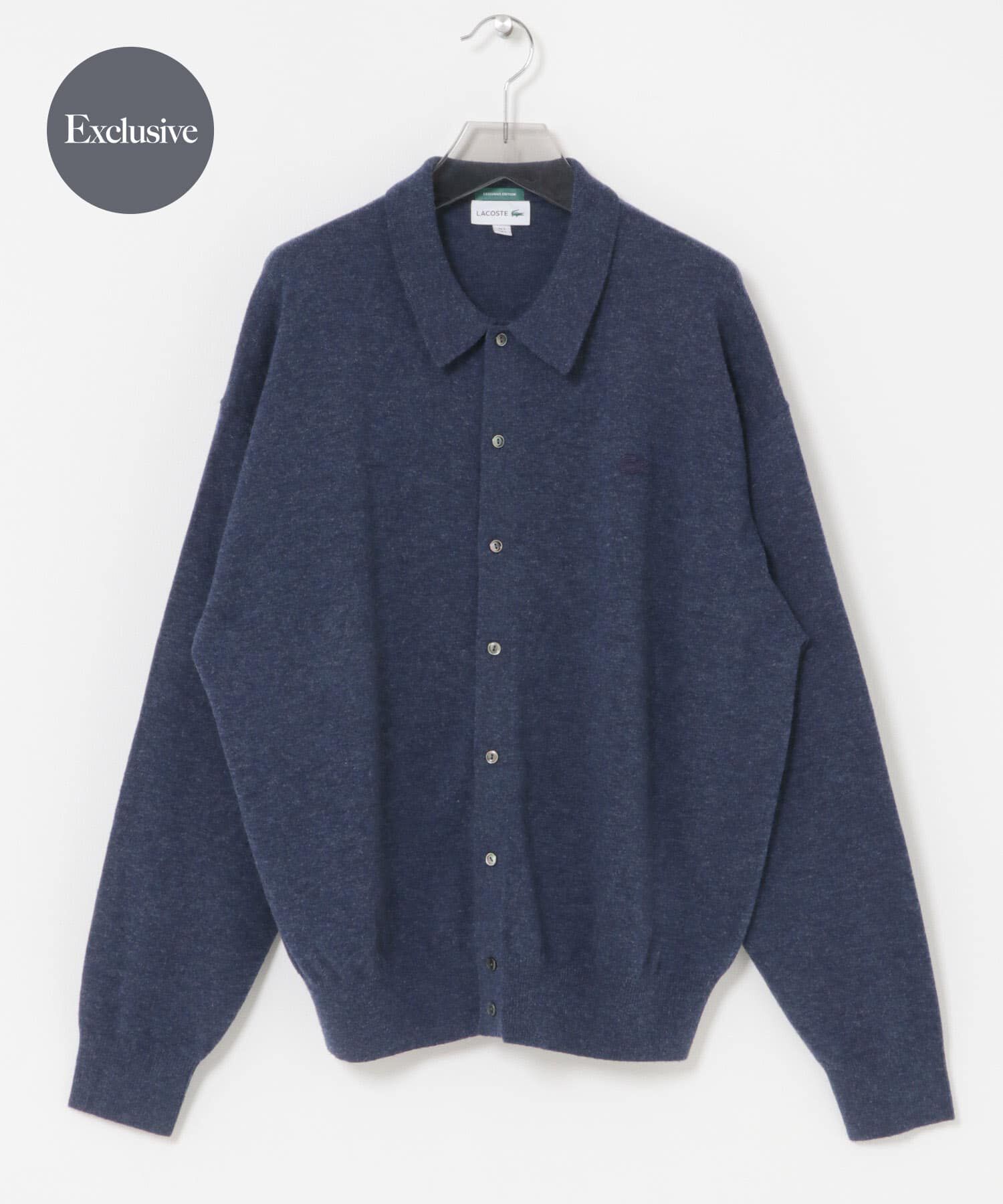 URBAN RESEARCH「『別注』LACOSTE&times;URBAN RESEARC　KNIT POLO CARDIGAN」|カーディガン|